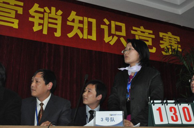 2010年企业文化与全员营销知识竞赛圆满结束